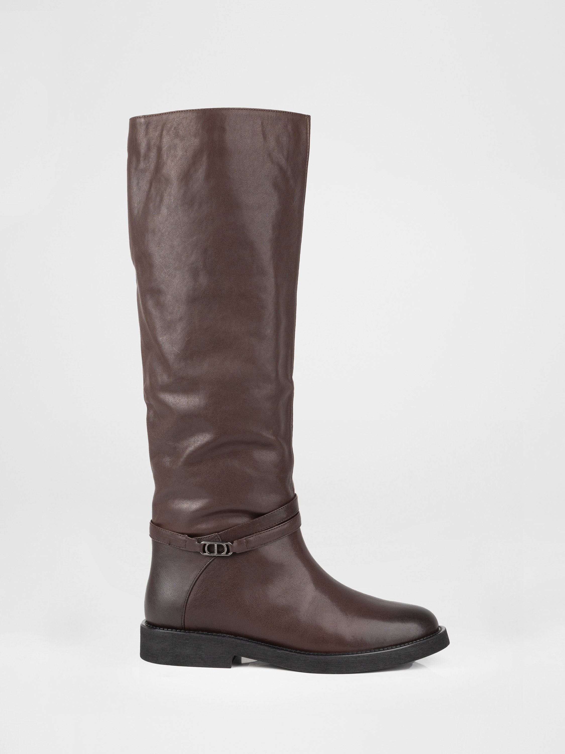 Шкіряні Труби у шоколадному кольорі