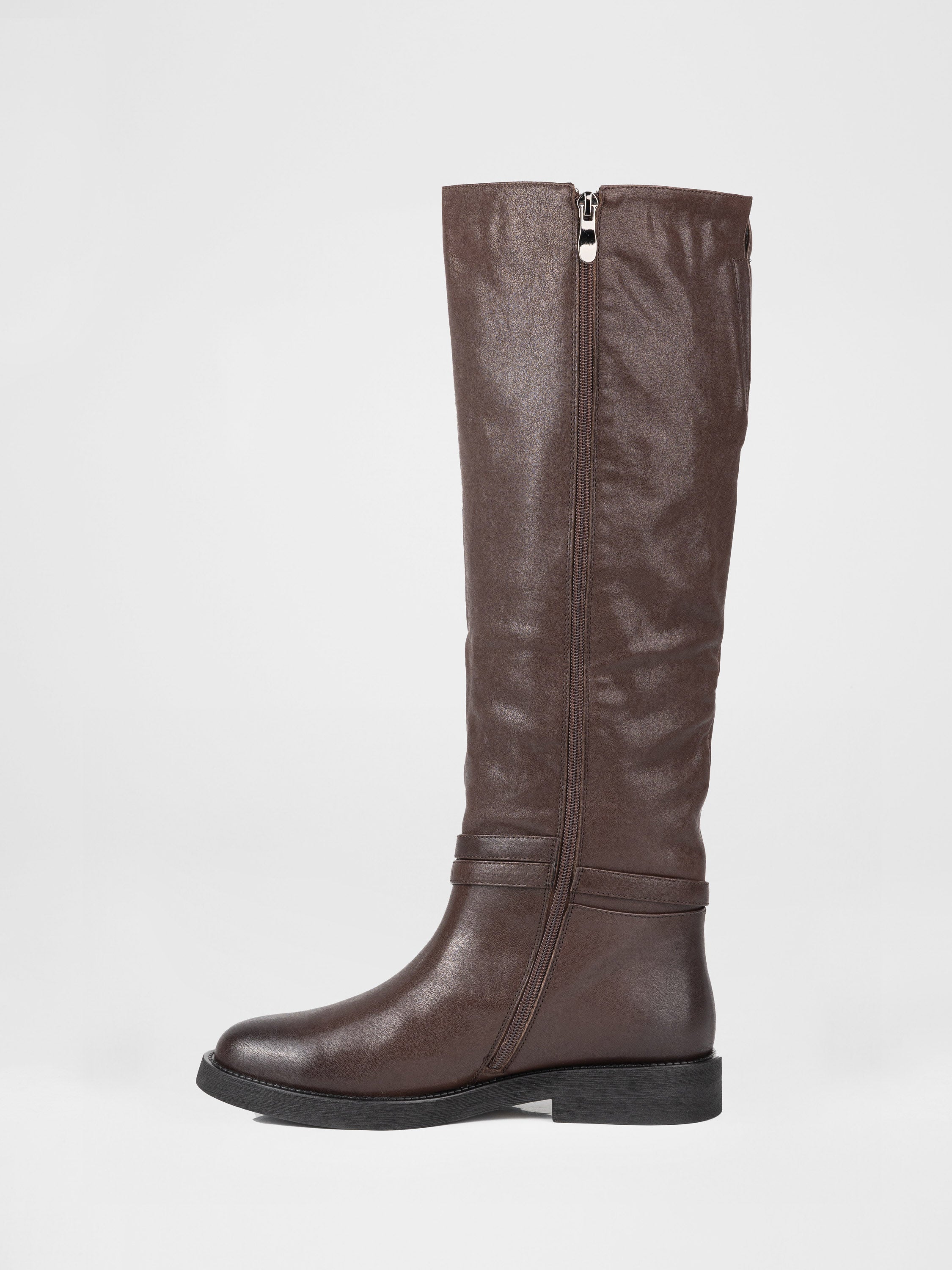 Шкіряні Труби у шоколадному кольорі