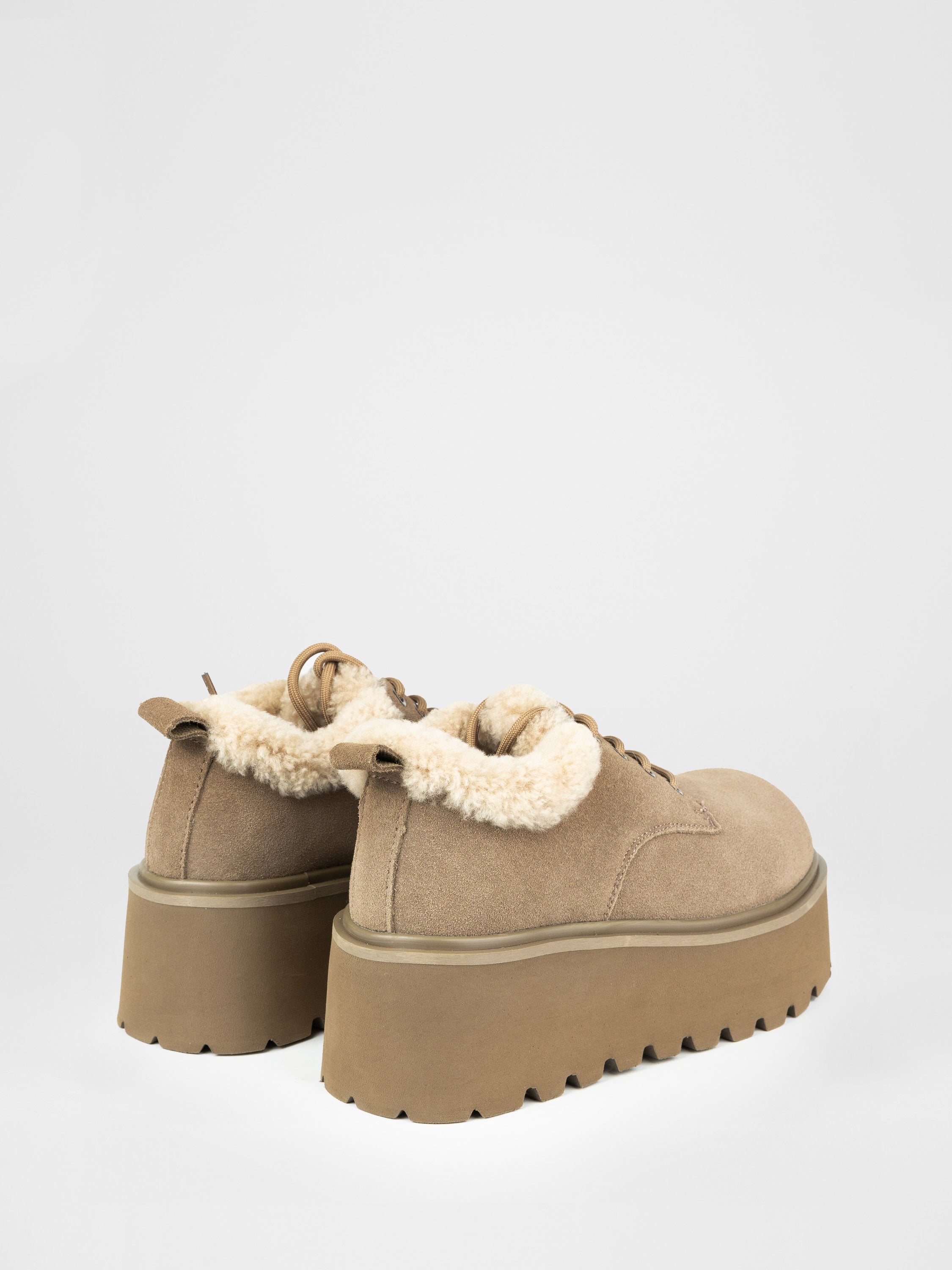 Туфлі-Уггі у кольорі хакі