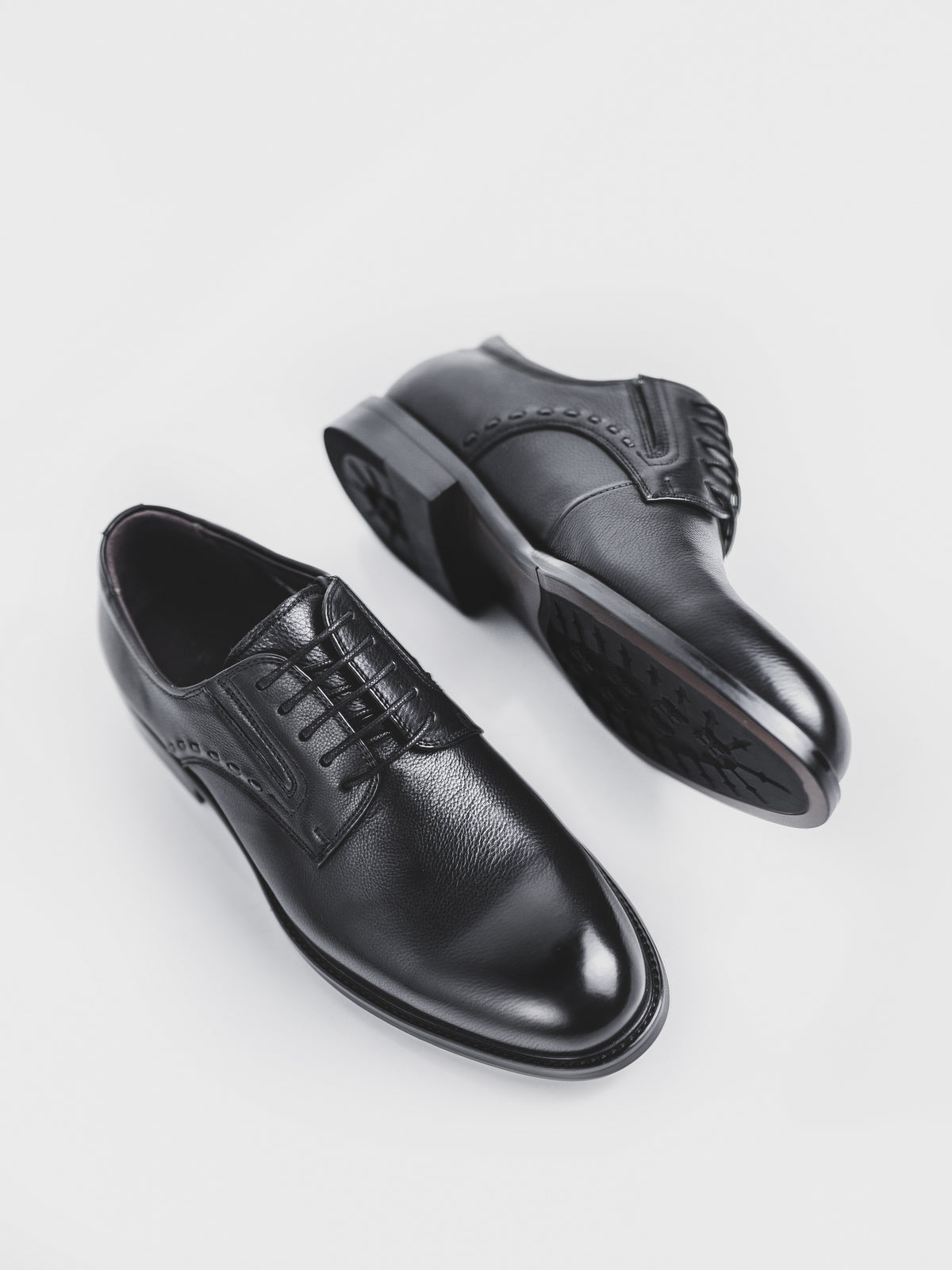 Чорні туфлі човники чоловічі