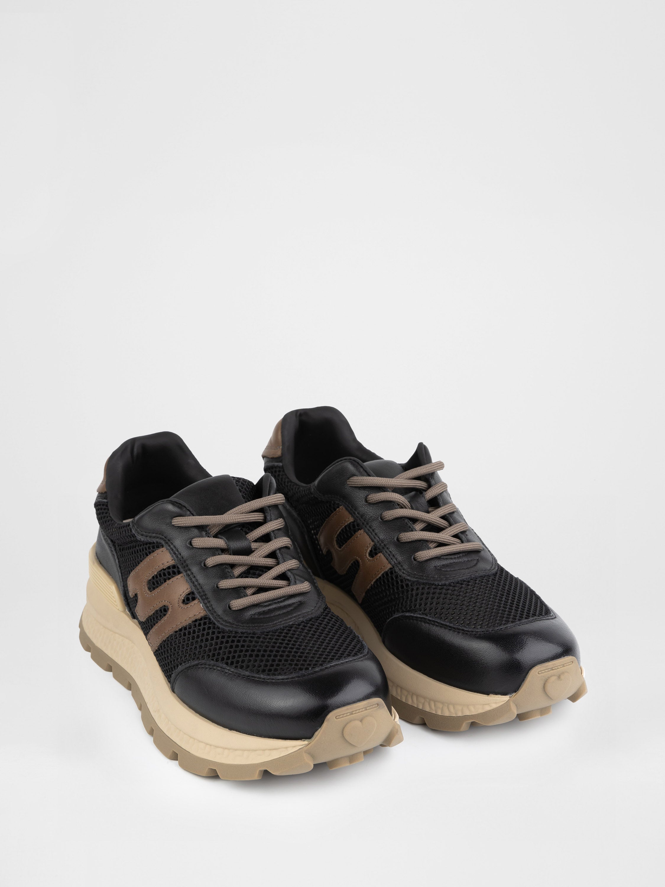 Кросівки FOURS у чорному відтінку