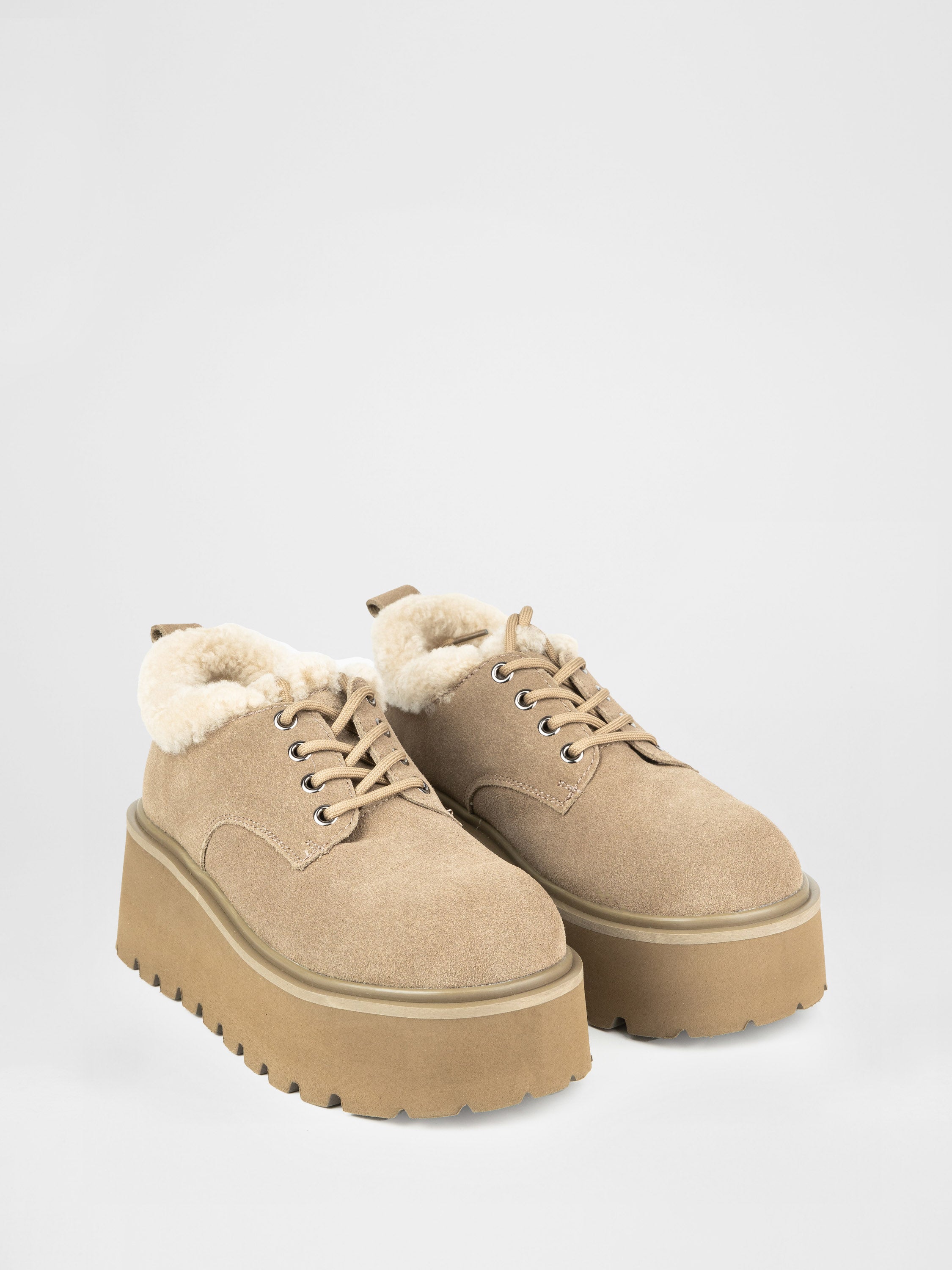 Туфлі-Уггі у кольорі хакі